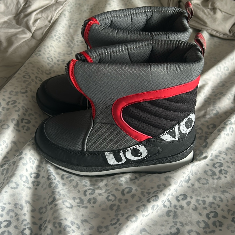 Kids Zip Up Snow Boots - 32/US1